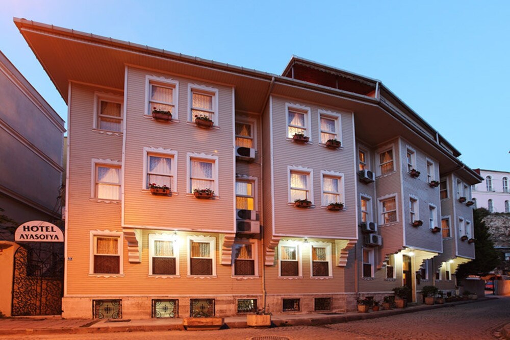 Hotel Front - Evening/Night