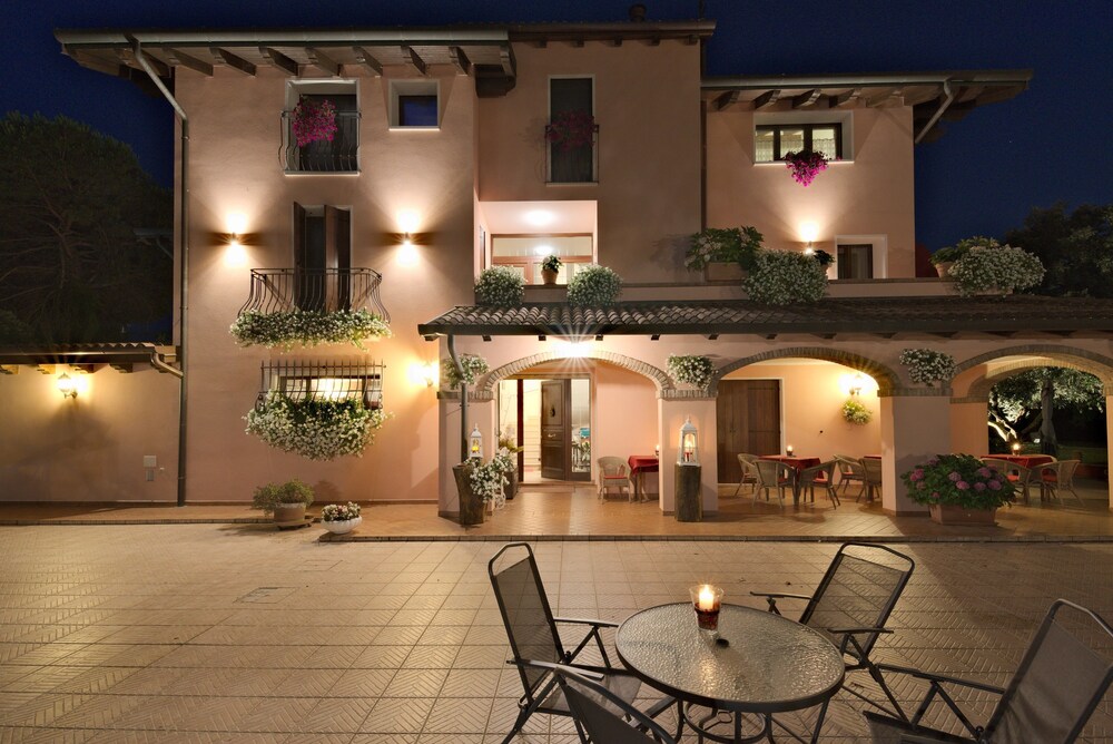Hotel Front - Evening/Night