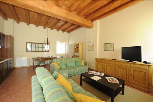 Family Apartment, 2 Bedrooms, 2 Bathrooms - Living Area