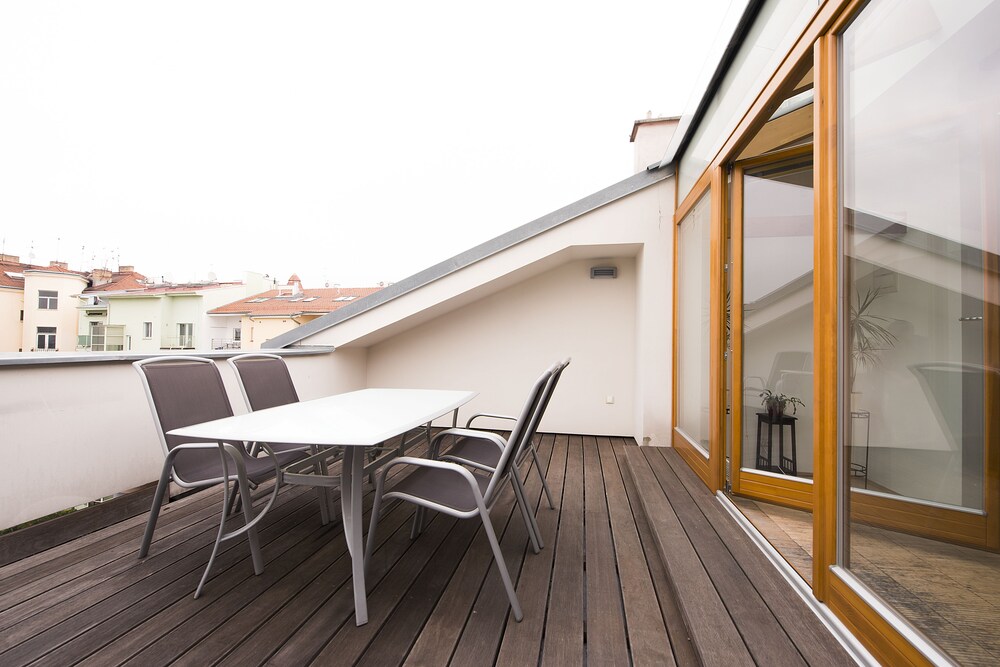 Huoneisto, 2 makuuhuonetta, Terassi (Penthouse) - terassi/patio
