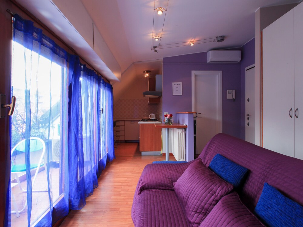 Double Room, Balcony - Living Area