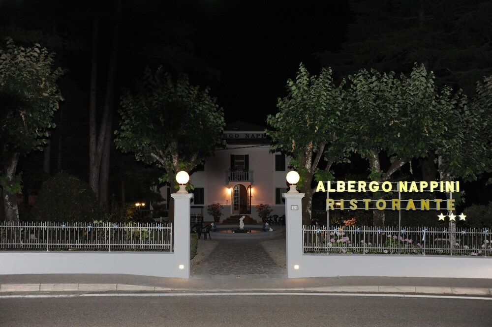 Hotel Front - Evening/Night