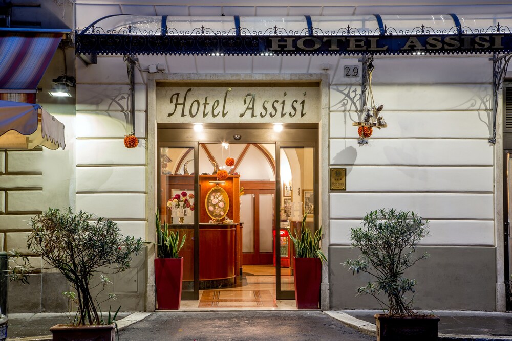 Hotel Front - Evening/Night