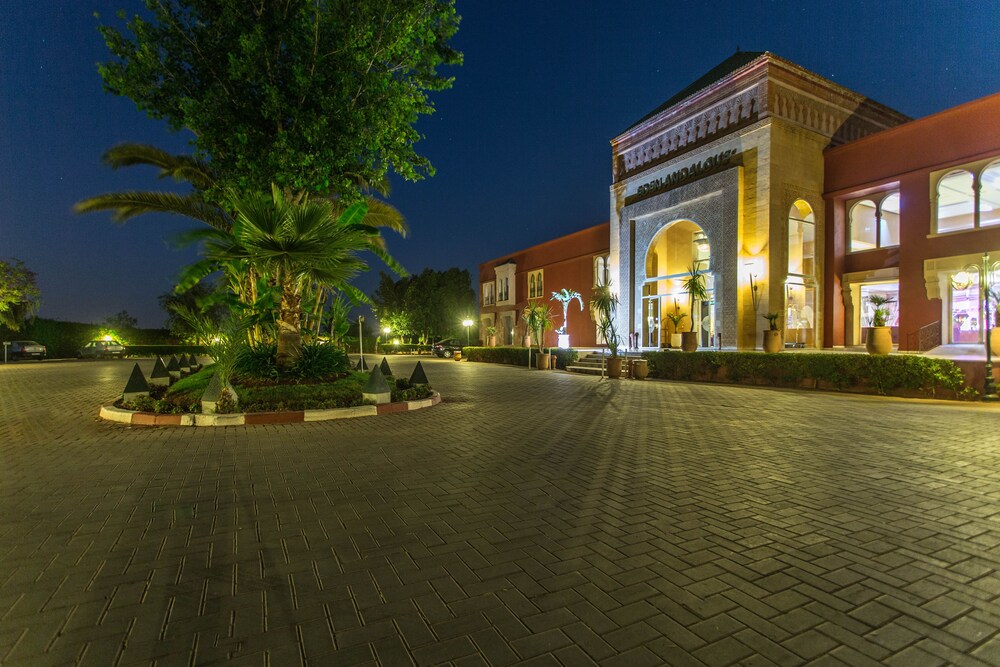 Hotel Front - Evening/Night