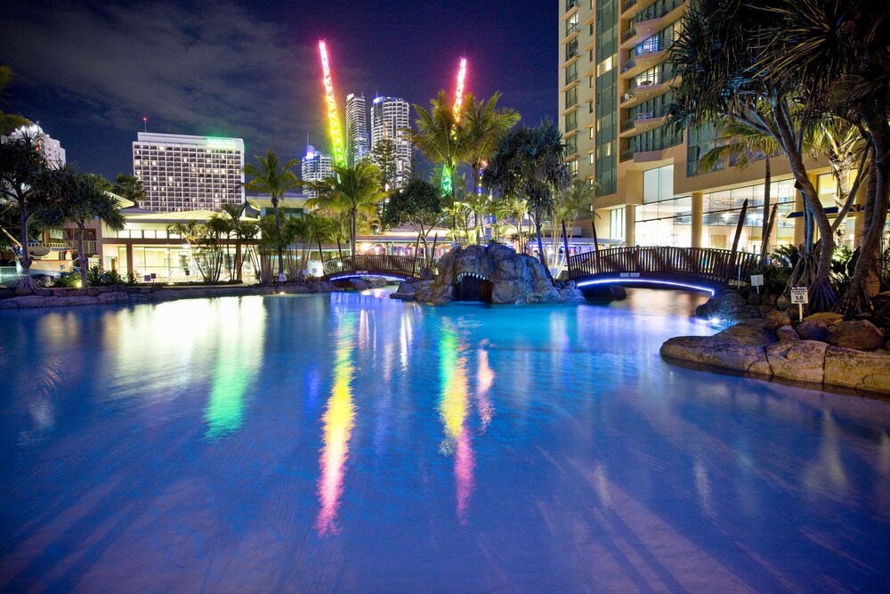 Hotel Front - Evening/Night