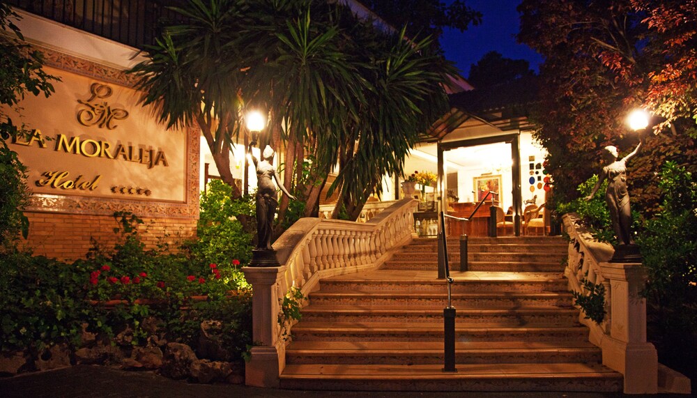 Hotel Front - Evening/Night