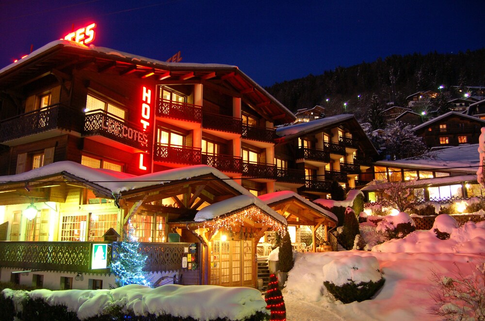 Hotel Front - Evening/Night