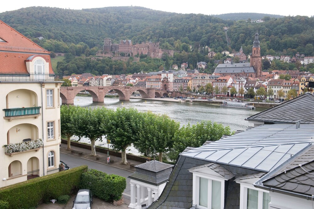 Blick vom Hotel
