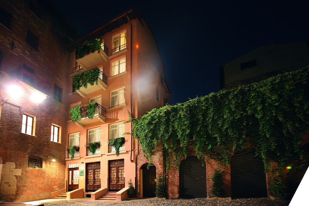 Hotel Front - Evening/Night