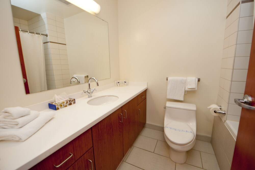Executive Suite, 1 Queen Bed - Bathroom