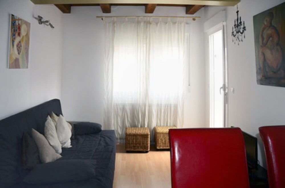 Penthouse, 1 Bedroom, Terrace - Living Room
