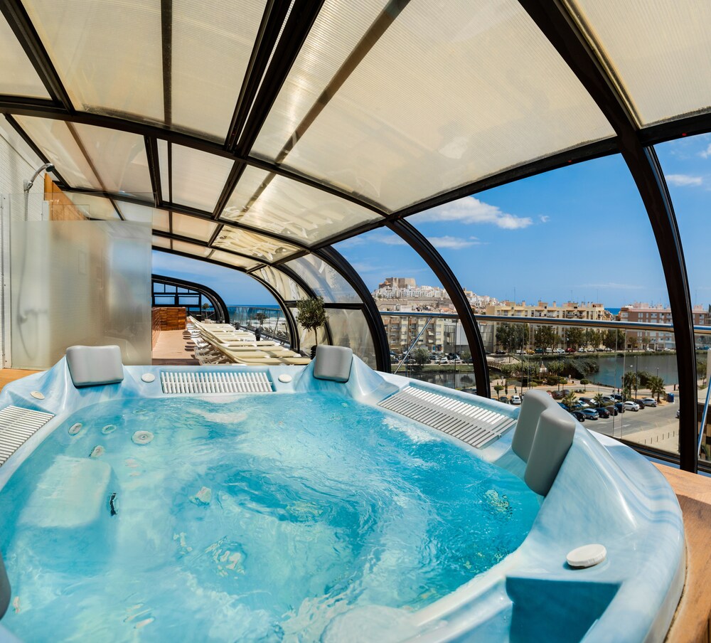 Piscina en la terraza