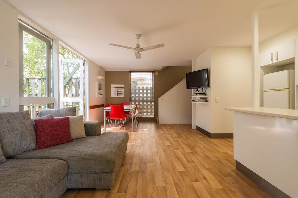 거실 공간 (슈피리어 아파트, 침실 2개 (Superior Two Bedroom Beach House))