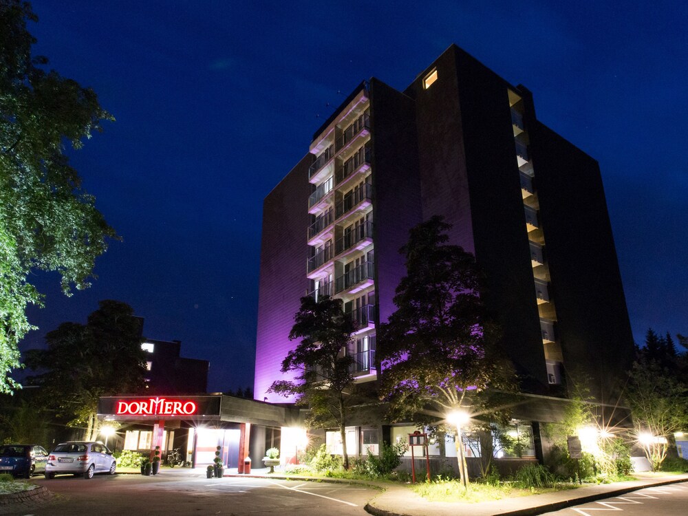Hotel Front - Evening/Night
