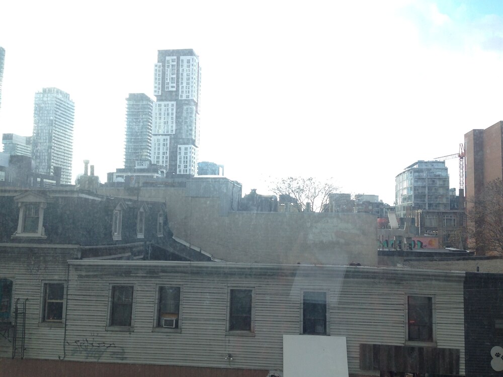 Blick vom Hotel