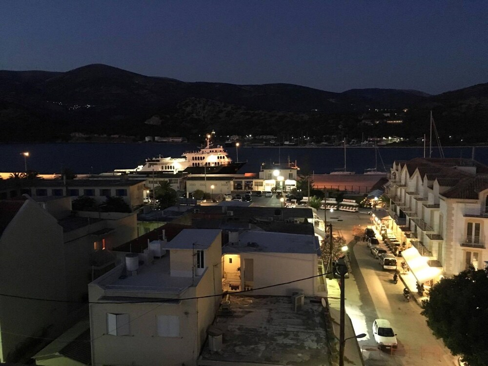 Blick vom Hotel