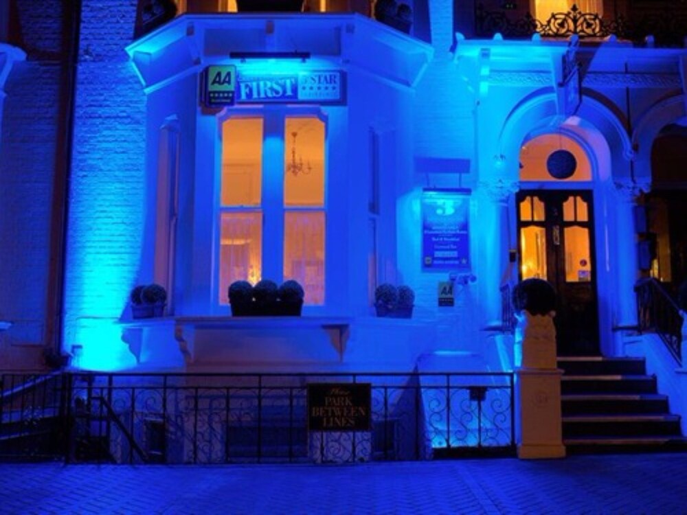 Hotel Front - Evening/Night