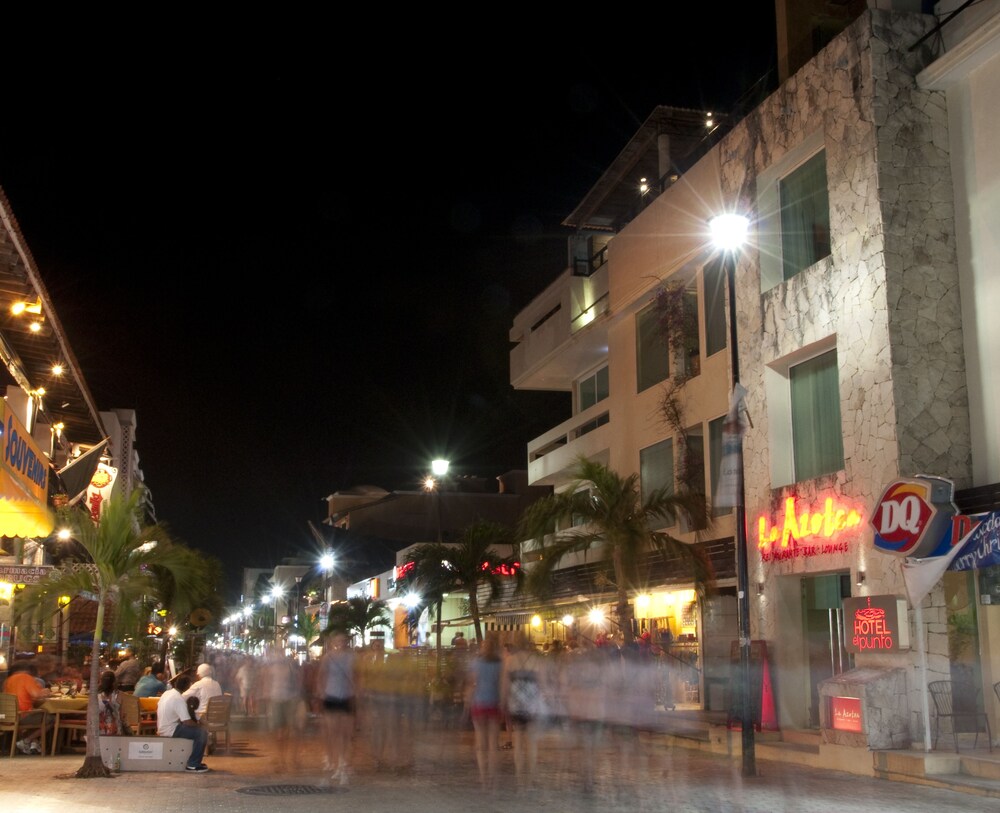 Hotel Front - Evening/Night