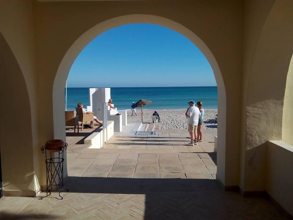 Vue sur la plage/la mer