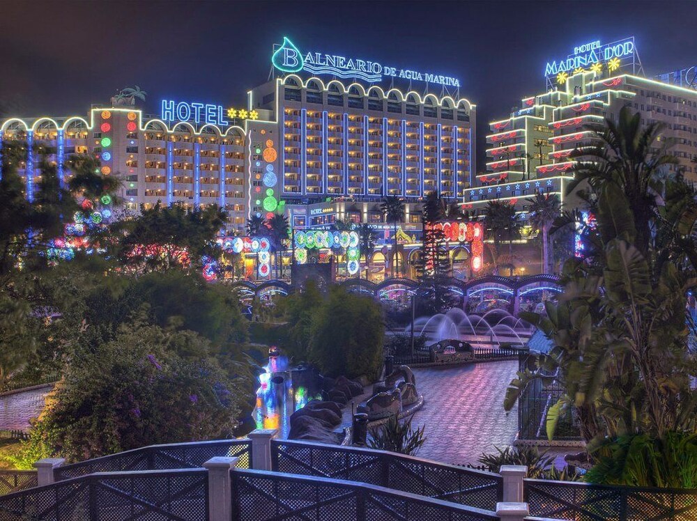 Hotel Front - Evening/Night