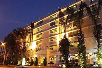 Hotel Front - Evening/Night