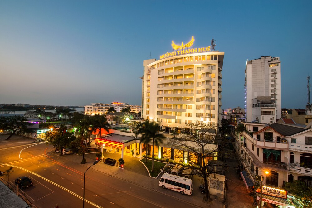 Hotel Front - Evening/Night