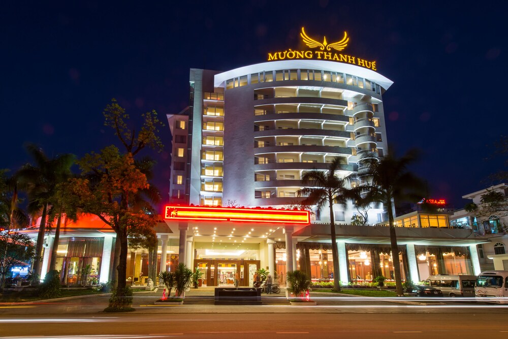 Hotel Front - Evening/Night