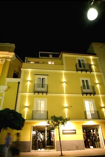 Hotel Front - Evening/Night