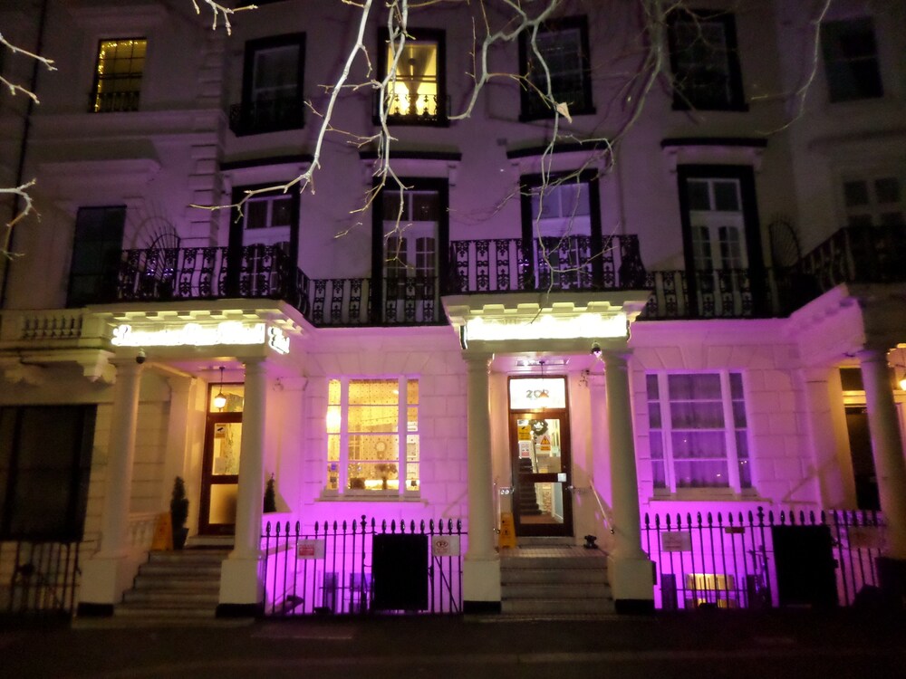 Hotel Front - Evening/Night