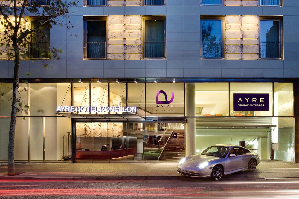 Hotel Front - Evening/Night