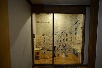 Hotel Front - Evening/Night