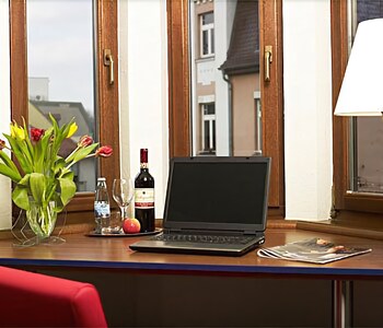 Businesscenter im Zimmer