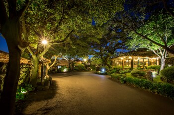Hotel Front - Evening/Night