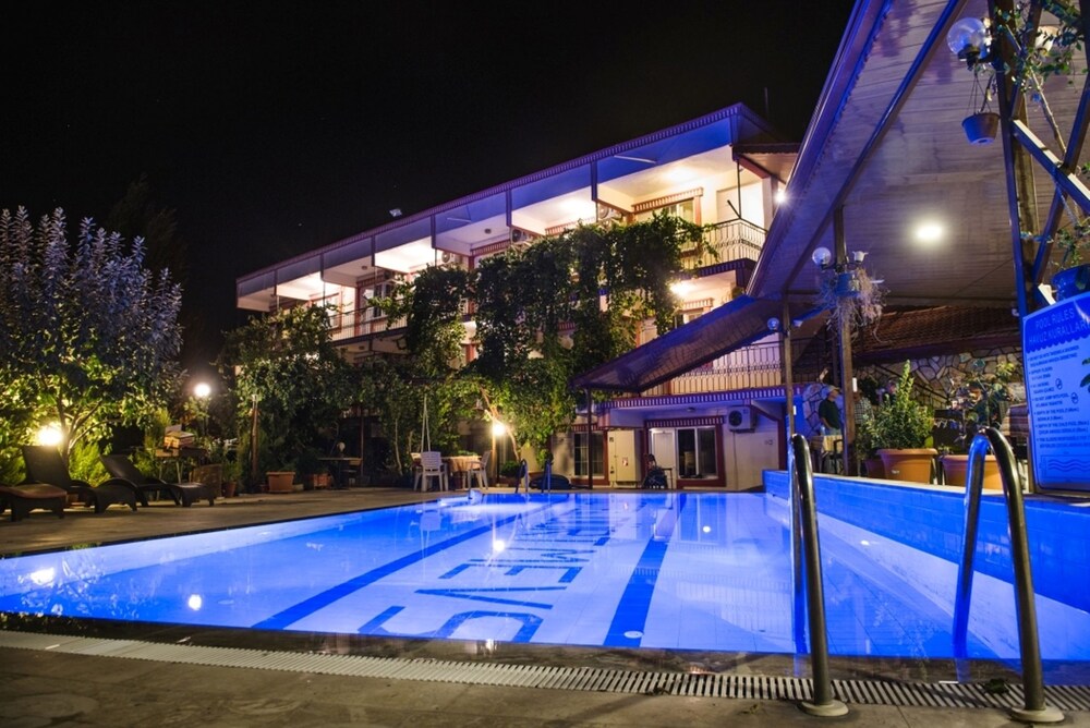 Hotel Front - Evening/Night