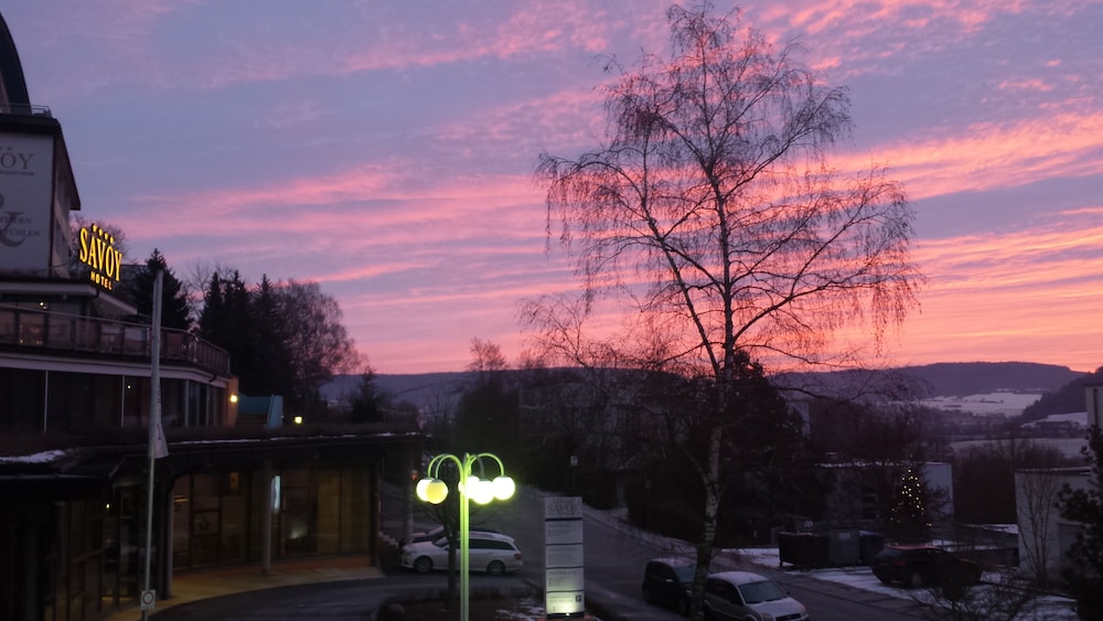 Blick vom Hotel