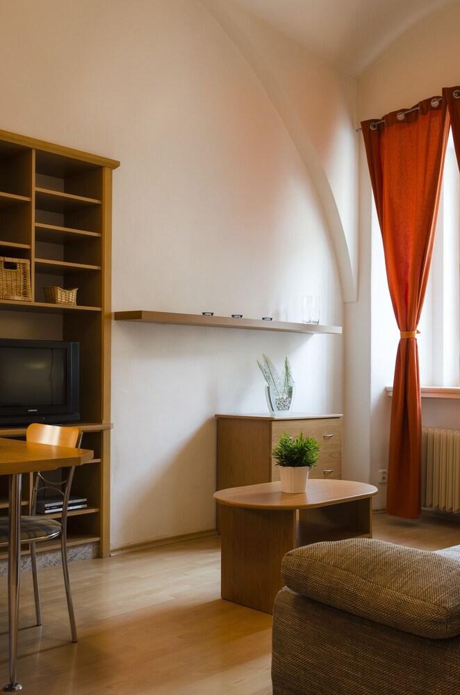 Classic Apartment, 1 Bedroom - Living Room