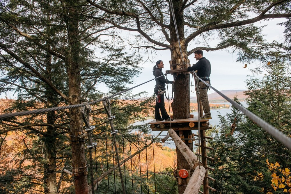 Ziplining