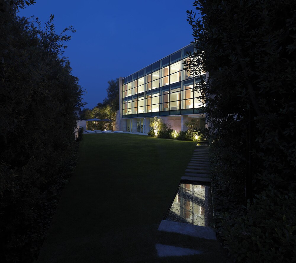 Hotel Front - Evening/Night
