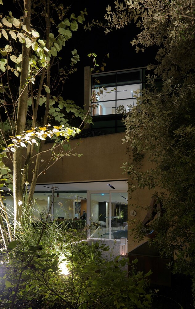 Hotel Front - Evening/Night