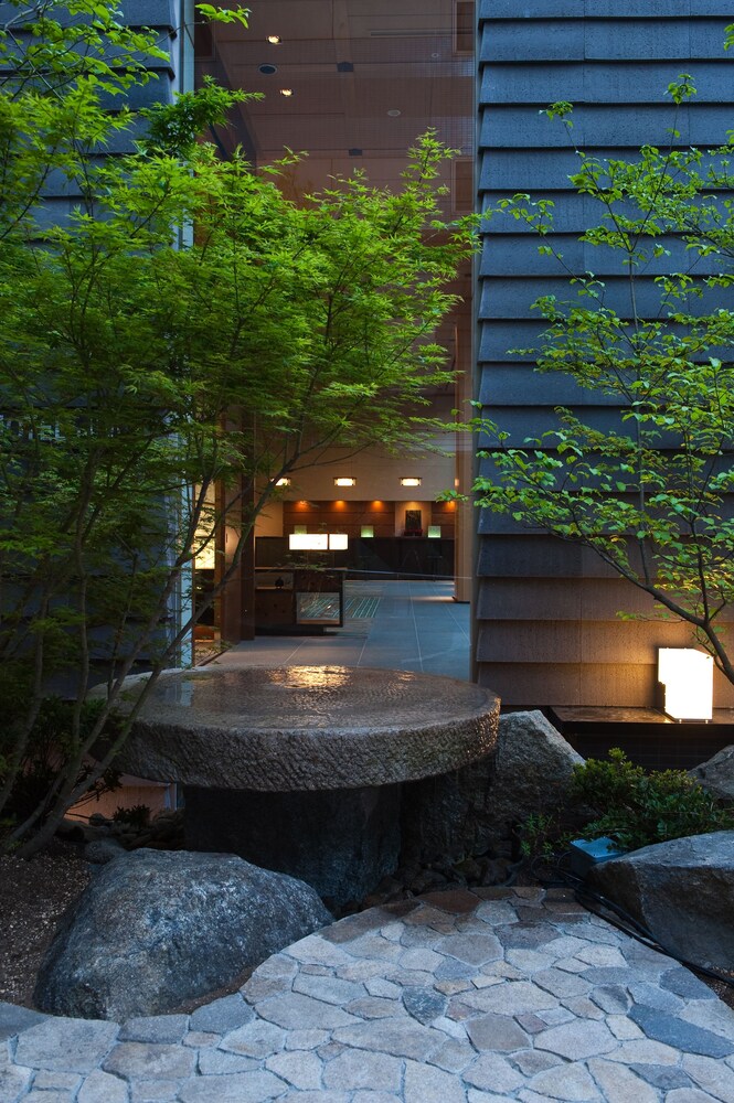 Hotel Front - Evening/Night