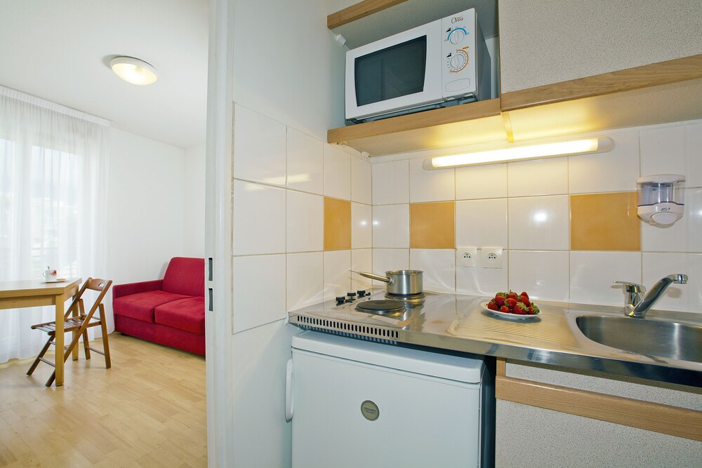 Kitchenette dans la chambre (Appartement pour 4 personnes)