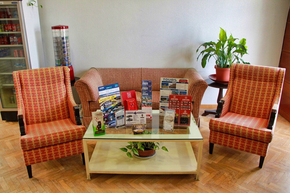 Lobby seating area