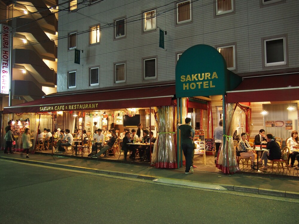 Hotel Front - Evening/Night