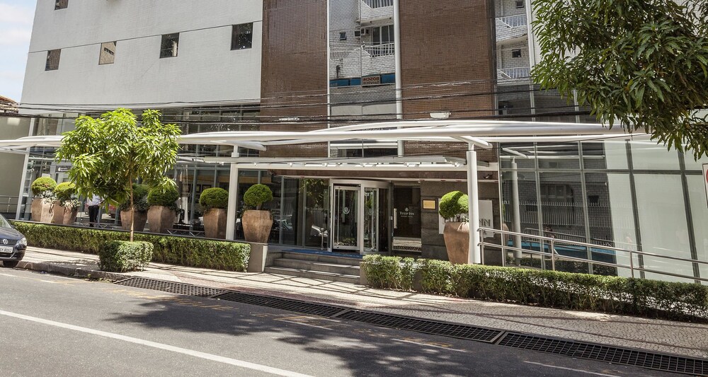 Fachada do hotel