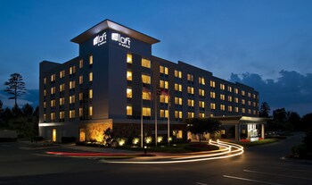Hotel Front - Evening/Night