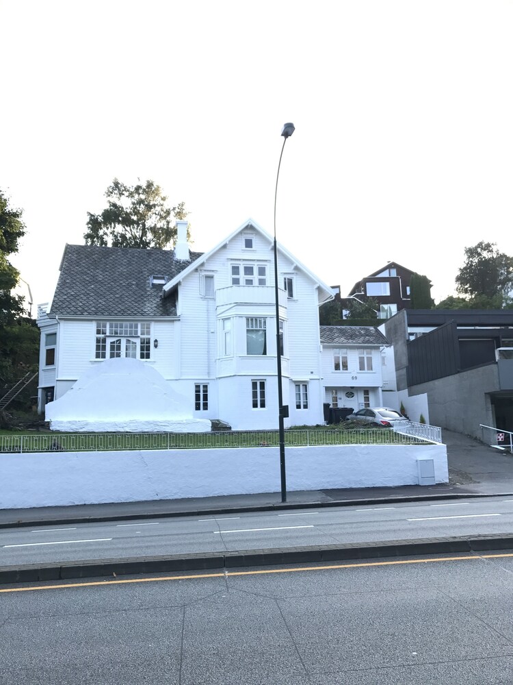 Hotellets fasade