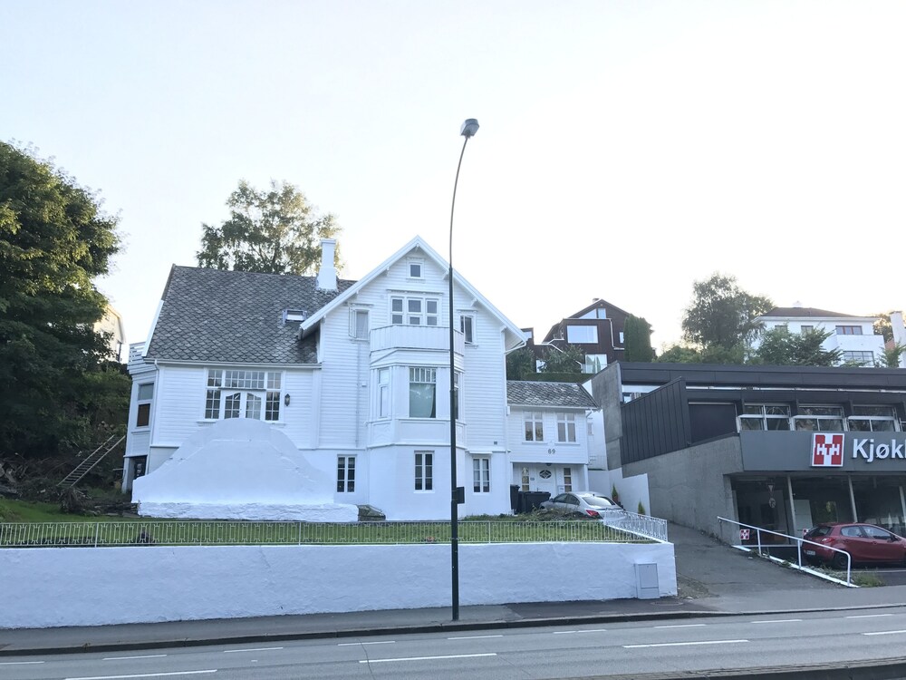 Hotellets fasade