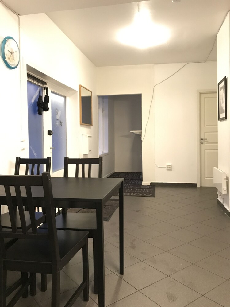 Innsjekkings- og utsjekkingsområde