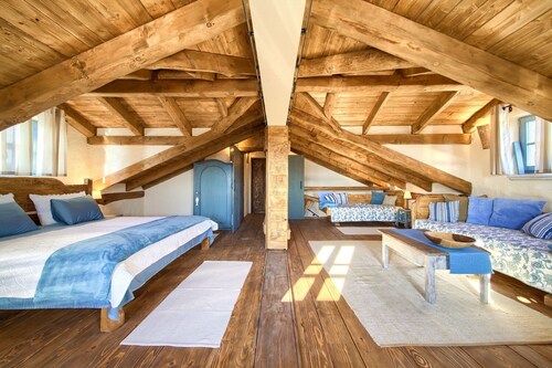 VILLA AQUAMARINE, stone rustic villa, Croatia, Krk, Malinska, free WiFi