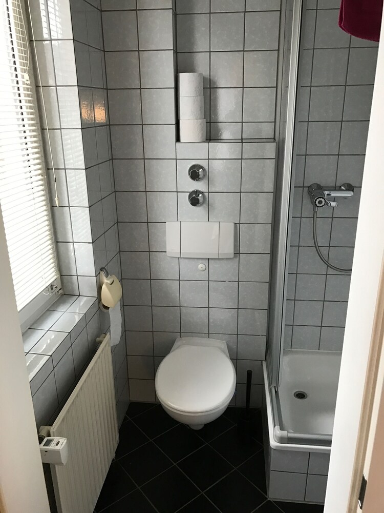 Badezimmer (Doppelzimmer, 1 Queen-Bett, Nichtraucher)